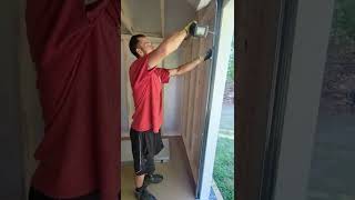 Tuff shed 6ft x 7ft canister door install