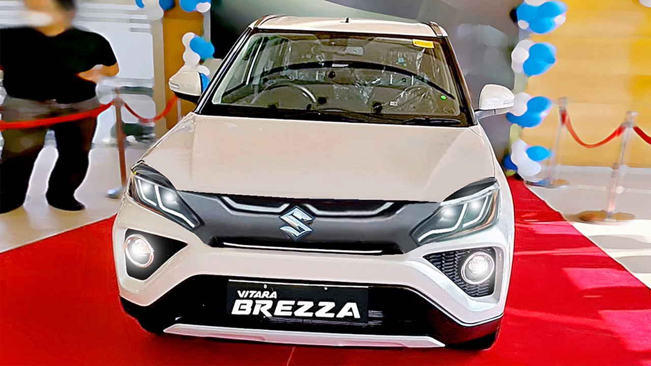 2022 New Maruti Suzuki Brezza facelift Launch this month New Brezza Rear Design Revealed Spy Shots