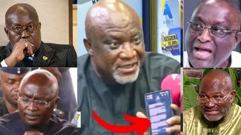 Breaking news! Hopeson Adorye ready to leak more secrets about NPP at court next month! Bawumia NPP