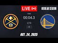 NBA LIVE! Denver Nuggets vs Golden State Warriors October 24, 2025 Full Gameplay 2K26 Regular Season
