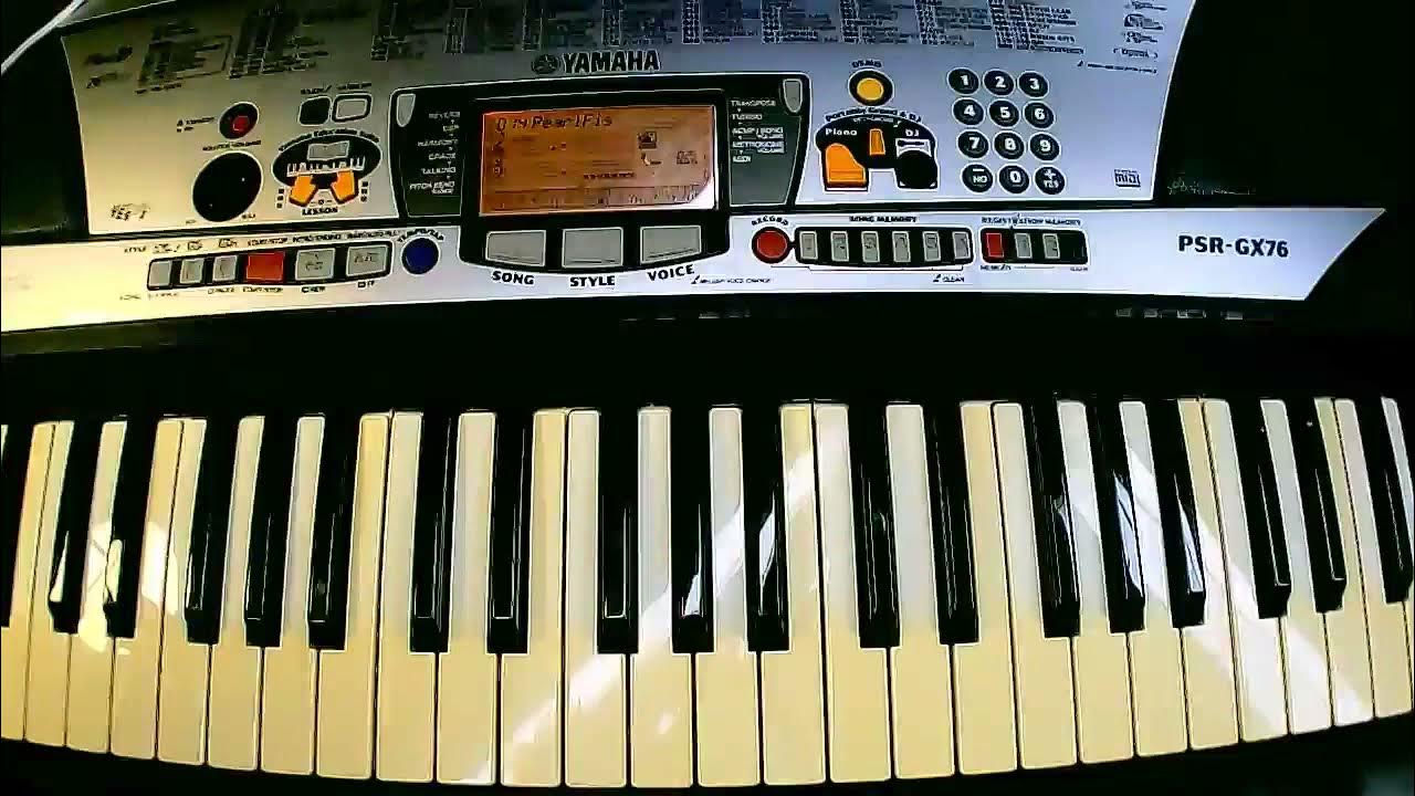 YAMAHA PSR GX76 (DEMO songs) part 1/3 YouTube