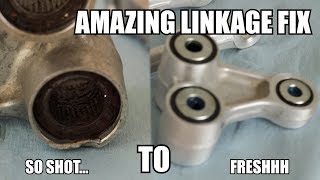 CR250 Supermoto Part 7: Amazing Linkage & Swingarm Repair!