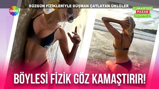Fizikleri Ile Dudak Uçuklatan Ünlü Güzeller