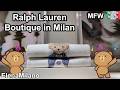 Ralph Lauren boutique in Milan New Collection 2025 🇮🇹