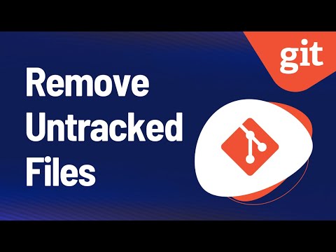Video: Bagaimana cara menghapus file yang tidak terlacak di git?