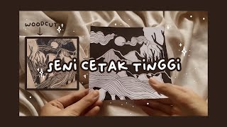 Belajar Seni Grafis Cetak Tinggi - Woodcut