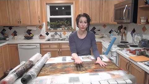 Part two -Logistics of Nuno Felting in a Small space