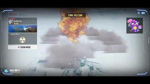 #codm,Nuke,final killcam animation