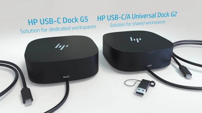 slidbane mønster Ny ankomst HP USB C/A Universal G2 Docking Station Review and Setup - YouTube