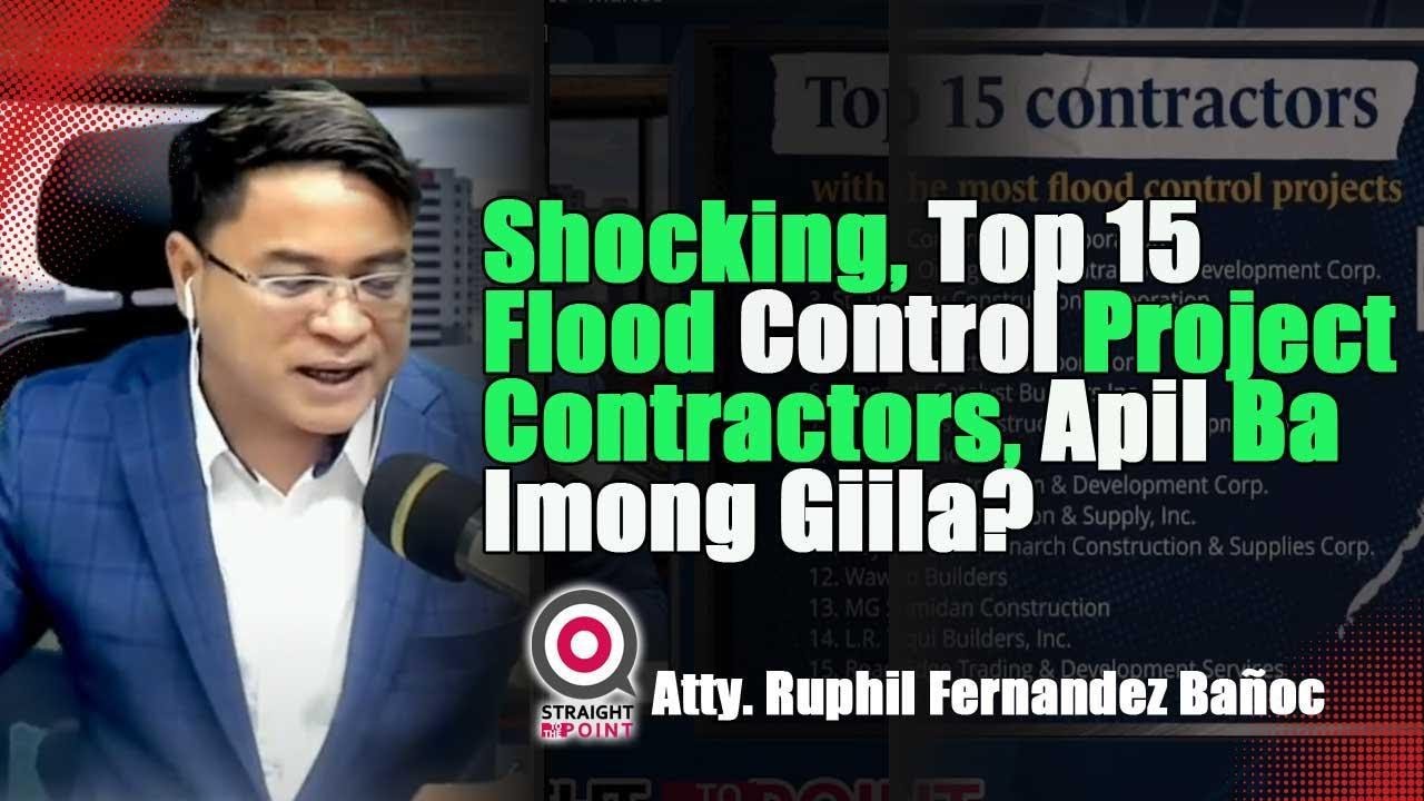 Shocking! Top 15 Flood Control Project Contractors sa Pilipinas — Apil Ba Imong Giila? 😱💦