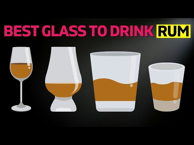 Which Glass For Which Drink? Using Correct Types of Glassware