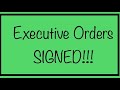 Breaking! Executive Orders Signed! Stimulus Package Update – Saturday, August 8th
