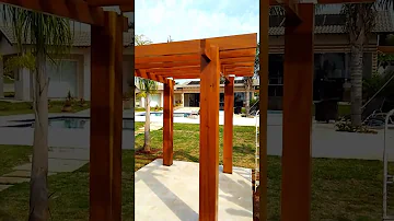 O que passar na madeira do pergolado?