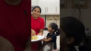 එයත් එක්ක මම උයන ගමන් ??? - Cooking with Baby Lily #cooking #babygirl  #baby