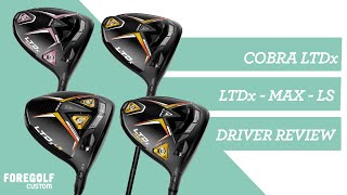 Cobra LTDx Driver  Custom Fit Review  Settings Info