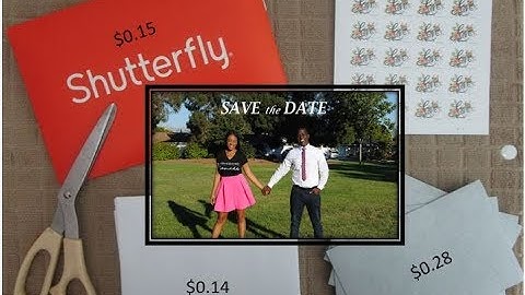 DIY Save the Date Magnets | TheFortitudeFix