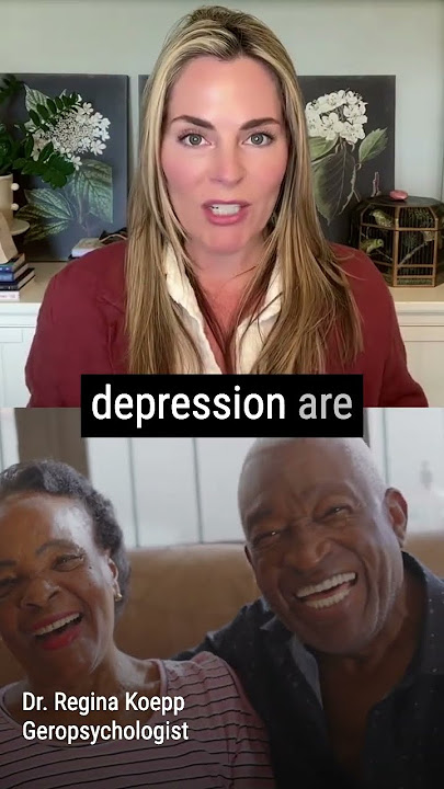 Late Life Depression- How its different and what helps