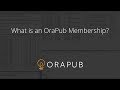 What Is An OraPub Membership?