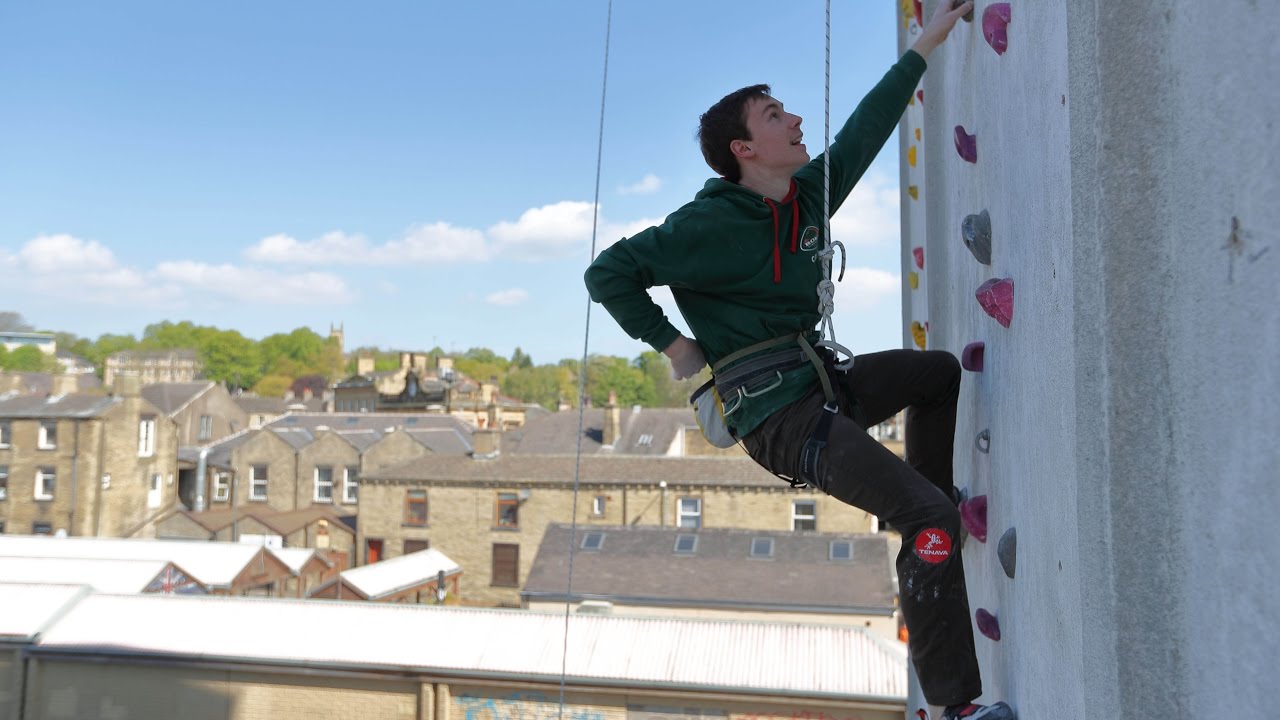 Opening of ROKTFACE the UK's tallest climbing wall ActiveCdale YouTube