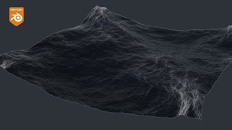 Making ocean in 5 minutes within a Blender.