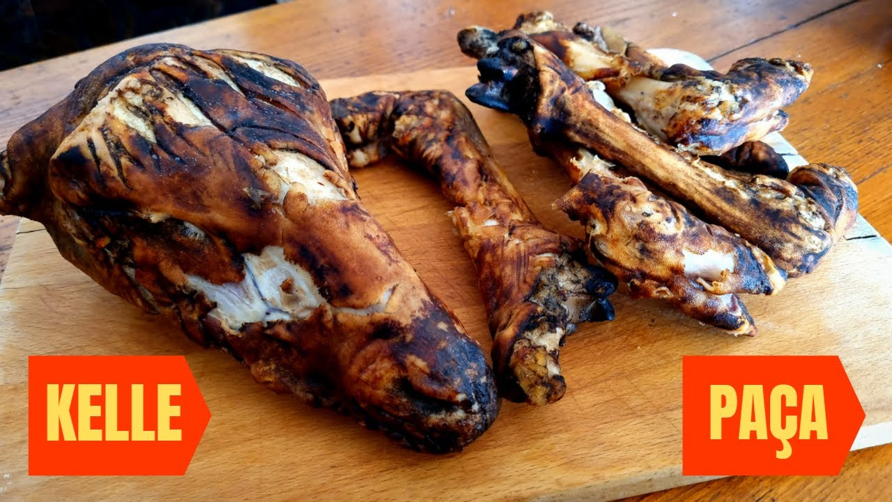 Kelle Paça yemek tarifi / Afyon usulü, INANILMAZ LEZZET