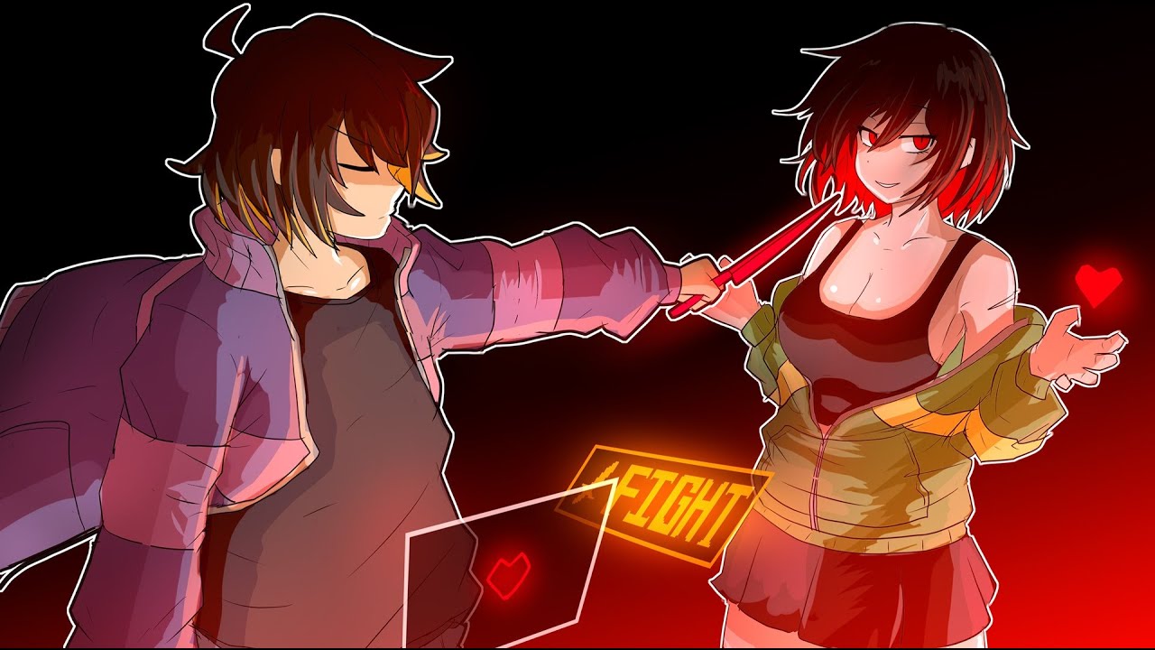 Chara and Frisk On the Run | Undertale Animation [20k SPECIAL]