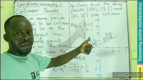 Understanding Collinear Points in Math: Explained with Examples | Coordinates Geometry 1