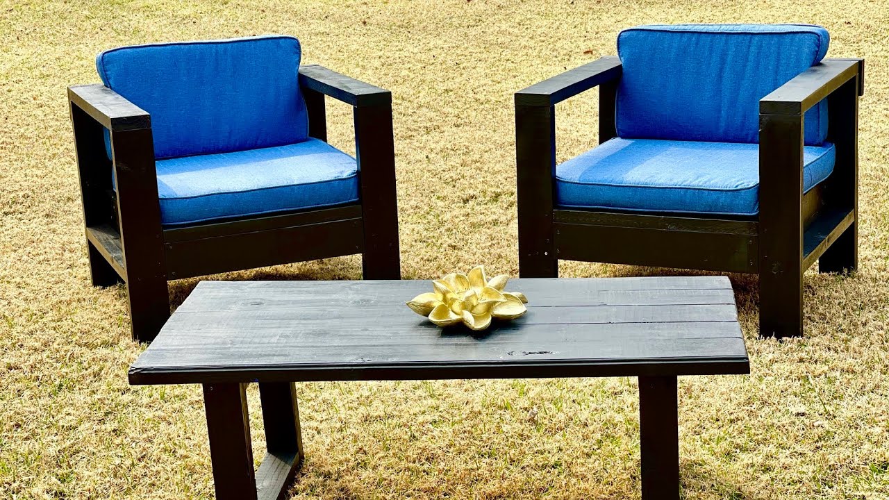 Easy Steps to Build Your Own Comfy Outdoor Sofa! YouTube