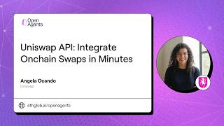 Uniswap API Integrate Onchain Swaps in Minutes I Angela Ocando