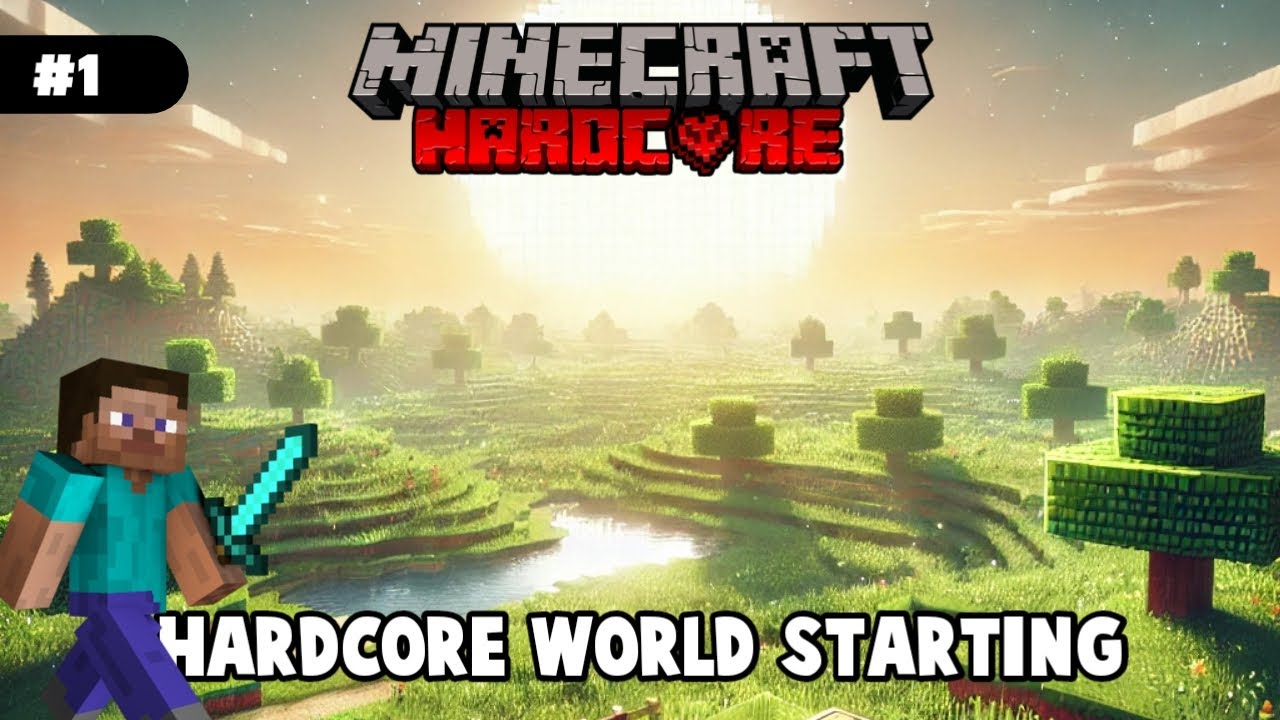 A New Challenge | Minecraft Hardcore | Ep 1 - YouTube