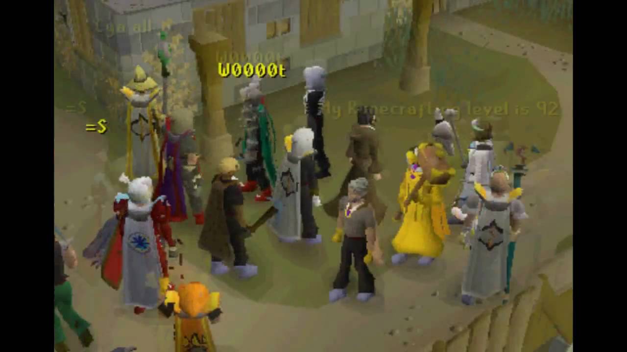 Forsberg888 99 Runecrafting party!! -Yasla2-