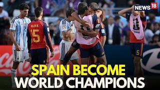 LIVE | Spain Win FIFA World Cup 2026, Defeat Lionel Messi's Argentina 1-0 in Extra Time | N18G LIVE | Spain Win FIFA World Cup 2026, Defeat Lionel Messi's Argentina 1-0 in Extra Time | N18G
