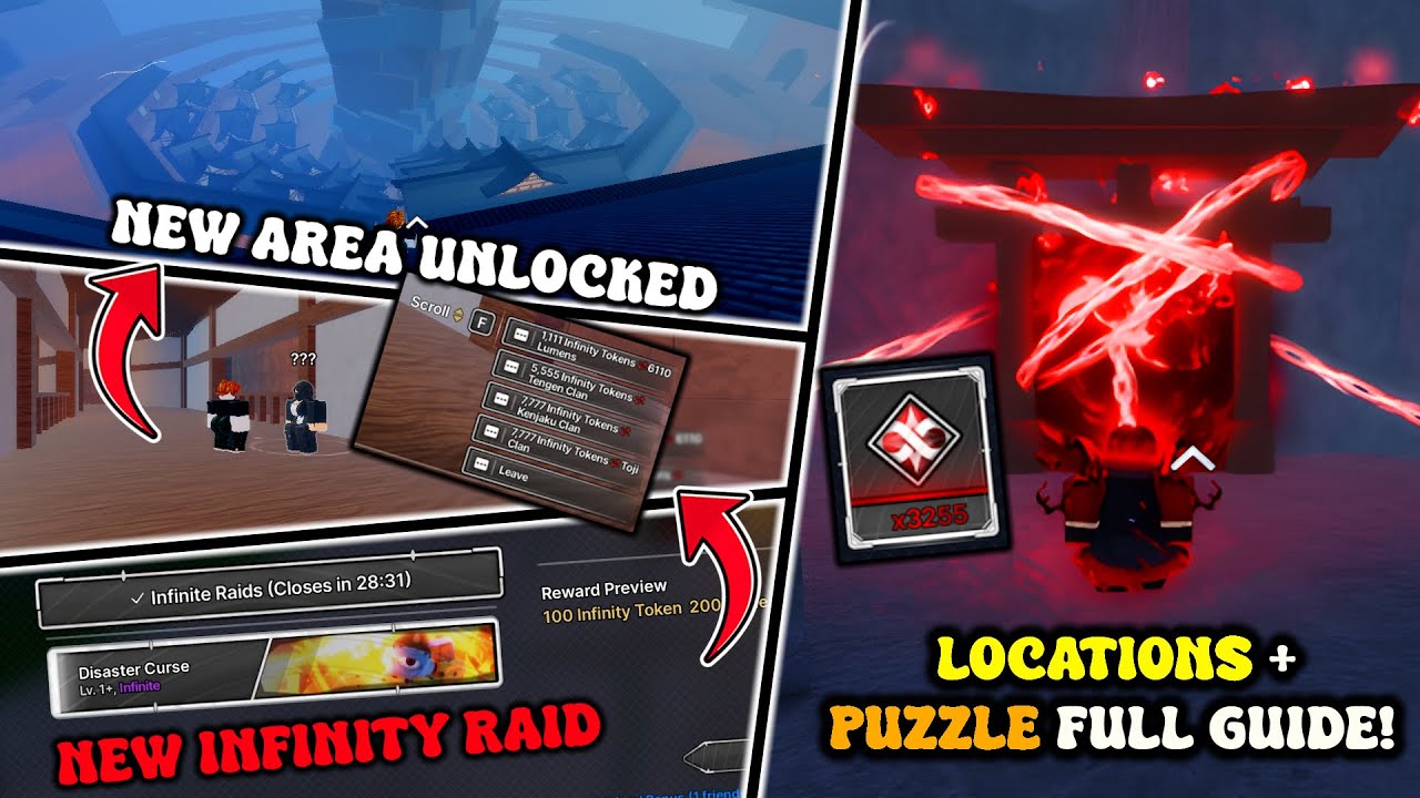 Jujutsu Zero NEW Infinity Update + New Map Quest FULL Guide (Shrine Locations,Puzzles,Infinity Raid)