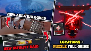 Jujutsu Zero New Infinity Update New Map Quest Full Guide Shrine Locations,Puzzles,Infinity Raid