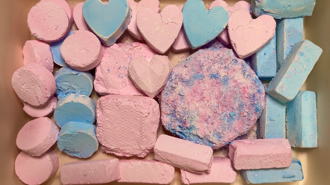 GymChalk ASMR | Perfect Texture Reformed Chalk | 질감 최고인 리폼 분필들🩵🩷