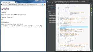 7. Data Types Arrays - PHP