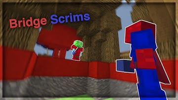 Making someone RAGE QUIT in HYPIXEL BRIDGE SCRIMS ?