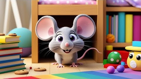 "🎶 De grappigste muis in de kamer | Aanstekelijk kinderliedje! 🐭✨"