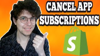 Как отменить подписку на приложение на Shopify screenshot 4