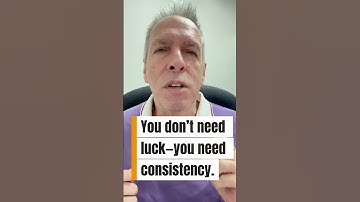 You don’t need luck you need consistency…..#shorts #motivation #consistency #success