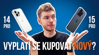 Skutečné rozdíly mezi iPhone 14 Pro a 15 Pro