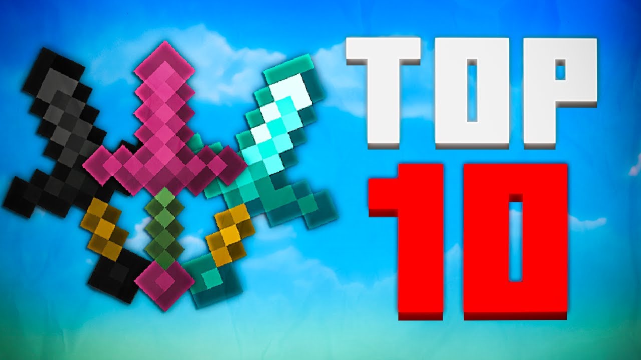 TOP 10 1.18 PVP TEXTUREPACKS!  Minecraft Sword/Crystal PVP