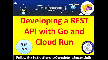 [2024] Developing a REST API with Go and Cloud Run Lab Solution #qwiklabs #googlecloudskillsboost