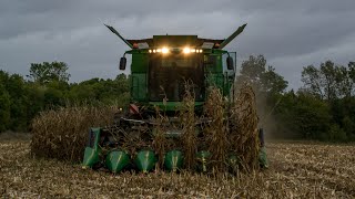 Moisson du maïs 2020 - John Deere S660i - ETA Nicou