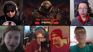 DOOM ETERNAL SONG (Hands of a Slayer) LYRIC VIDEO - DAGames [REACTION MASH-UP]#683