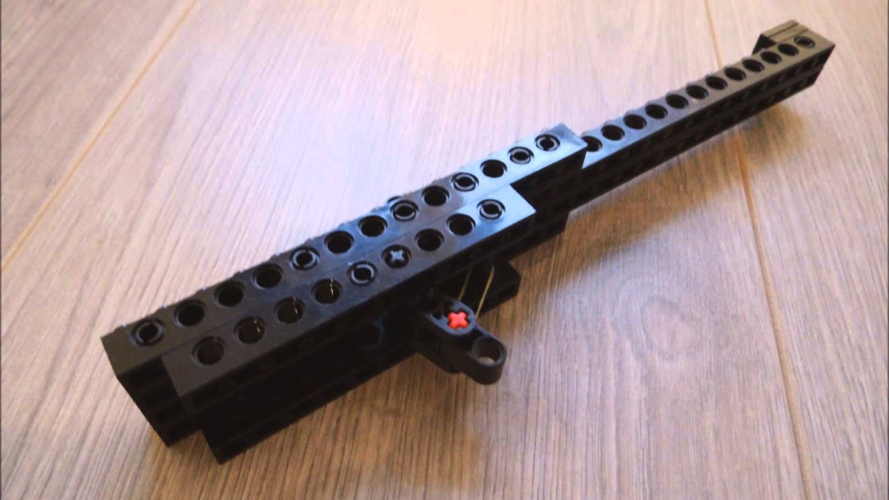 LEGO SingleShot Rubber Band Gun Instructions YouTube
