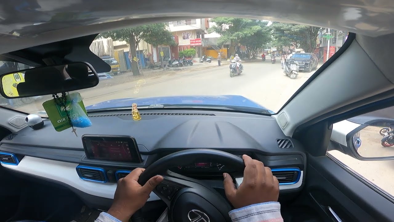 Crazy Bangalore Traffic! Rushing to Office in Tata Punch | Almost Crashed 😱 | Morning Commute Chaos