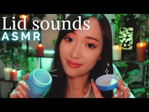 ASMR 🫙 Bruits de couvercles et de bouchons (lid sounds) hyper satisfaisants pour t'endormir 💤😴