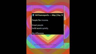 Big difference. #MrFinancepedia #MaySeries #Assets #WealthMindset #FinancialGrowth