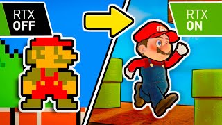 Hice Mario Bros Pero Rtx Y Destruirá Tu Pc...